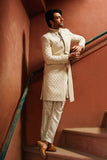 PORCELAIN WHITE SHERWANI