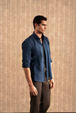 Blue Linen Shirt
