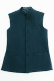 TEAL GREEN WAISTCOAT