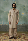 Pastel Pink Embroidered Kurta Shalwar