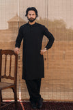 Ebony Black Classic Shalwar Kameez