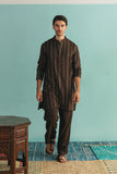 Brown Embroidered set