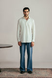 Ivory Black Striped Shirt
