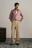 Dusty Pink Linen Shirt