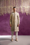 PISTACHIO GREEN EMBROIDERED SHERWANI