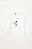 WHITE JERSY SHIRT